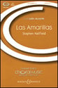 Las Amarillas SSA choral sheet music cover